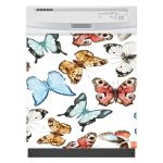 Bulaşık Makinesi sticker   KELEBEKLER