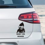 ARABA STİCKER  BABY ON