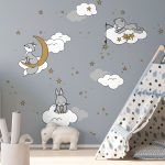 Çocuk Odası Stickerlari  Kedi - Görsel 8