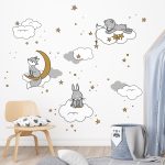 Çocuk Odası Stickerlari  Kedi - Görsel 5